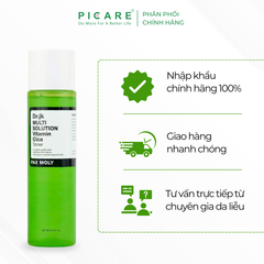 Nước hoa hồng rau má giúp làm dịu và dưỡng ẩm cho da Pax Moly Dr. JK MULTI Solution Vitamin Cica Toner 160ml