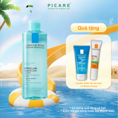 Nước Tẩy Trang & Làm Sạch Sâu Dành Cho Da Dầu Nhạy Cảm La Roche-Posay Effaclar Micellar Water 400ml