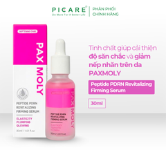 Tinh chất giúp cải thiện độ săn chắc và giảm nếp nhăn trên da Pax Moly Peptide PDRN Revitalizing Firming Serum 30ml