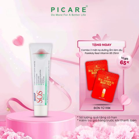 Kem giúp dưỡng ẩm làm dịu da ngứa, kích ứng  S.O.S PELLE Skin Rescue Cream