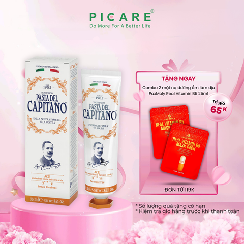 Kem đánh răng Pasta del Capitano 1905 ACE – 75ml