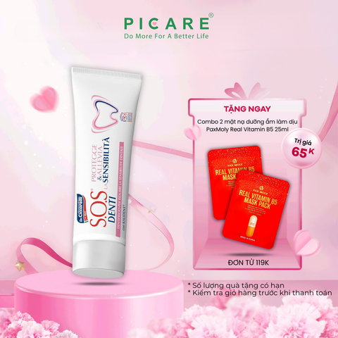 Kem đánh răng dịu nhẹ cho răng nhạy cảm S.O.S DENTI Sensitivity 75ml
