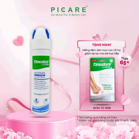 Áp lạnh loại bỏ vết chai, mụn cóc Timodore Veruche Crioterapia – 75ml