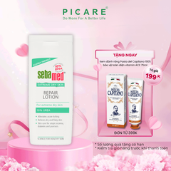 Sữa dưỡng ẩm dành cho da chàm, vảy nến, da khô - Sebamed Extreme Dry Skin Repair Lotion 10% Urea 200ml