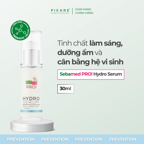 [10/2026 ] Tinh chất làm sáng, dưỡng ẩm và cân bằng hệ vi sinh Sebamed PRO! Hydro Serum 30ml