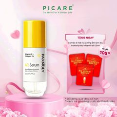 Tinh chất giúp dưỡng sáng, cải thiện độ đàn hồi và dưỡng ẩm cho da PAXMOLY Vitamin C + Collagen 5% AC Serum 50ml