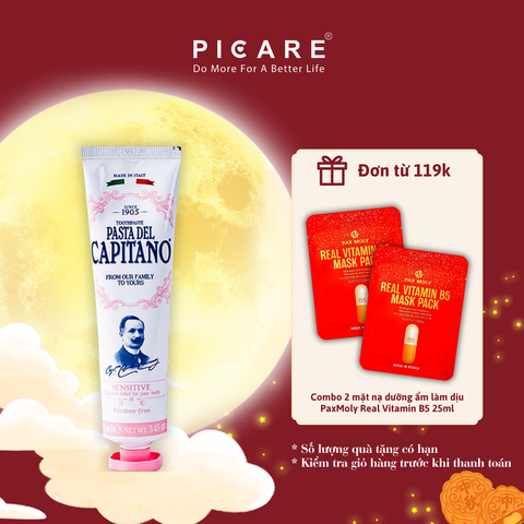 Kem đánh răng Pasta del Capitano 1905 Sensitive (Cho răng nhạy cảm) – 75ml