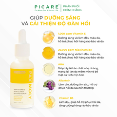 Tinh chất giúp dưỡng sáng, cải thiện độ đàn hồi cho da Pax Moly AHA Vitamin E Skin Clarity Booster Serum 30ml