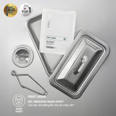 Mặt Nạ Gel Hỗ Trợ Phục Hồi Da Tổn Thương, Kích Ứng Sau Laser, Peel, Lăn Kim Easydew RX Post Laser Gel Dessing Mask Sheet 38ML (5 miếng)