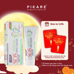 Kem đánh răng bảo vệ nướu, loại bỏ mảng bám S.O.S Denti Protection Toothpaste - 75g