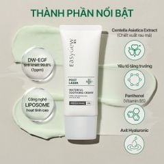 Kem Làm Dịu, Cấp Ẩm Hỗ Trợ Phục Hồi Da Tổn Thương, Kích Ứng Sau Laser, Peel, Lăn Kim Easydew RX Post Laser Waterful Soothing Cream 50ml - 10ml