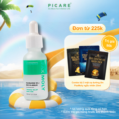 Tinh chất dành cho da dầu mụn PAX MOLY Niacinamide 15% + Zinc 5% Serum 30ml