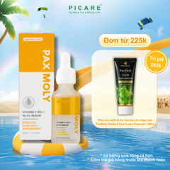 Tinh chất dưỡng trắng mờ thâm cho da xỉn màu PAXMOLY Vitamin C 15% + B5 5% Serum 30ml