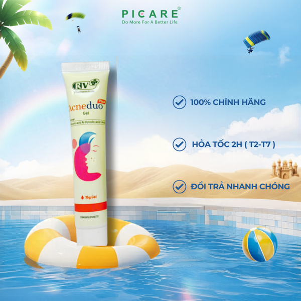 Kem dưỡng hỗ trợ ngăn ngừa mụn trứng cá OPV Acneduo Gel 15g