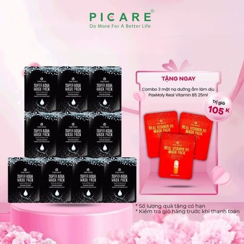 Mặt nạ cấp ẩm chuyên sâu PAXMOLY Super Aqua Mask Pack 25ml