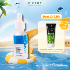 Tinh chất cấp ẩm đa tầng cho da khô PAXMOLY Hyaluronic acid 10% + B5 3% Serum 30ml