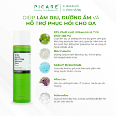 Nước hoa hồng rau má giúp làm dịu và dưỡng ẩm cho da Pax Moly Dr. JK MULTI Solution Vitamin Cica Toner 160ml