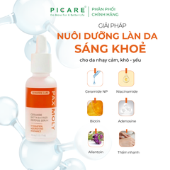 Tinh chất dưỡng ẩm hỗ trợ phục hồi giúp củng cố hàng rào bảo vệ da Pax Moly Ceramide Biotin Barrier Defense Serum 30ml