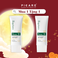 Kem Chống Nắng Mỏng Nhẹ, Thấm Nhanh Hỗ Trợ Phục Hồi Da Tổn Thương Easydew EX UV Control Ultra Shield Sun Cream SPF50+ 50ml