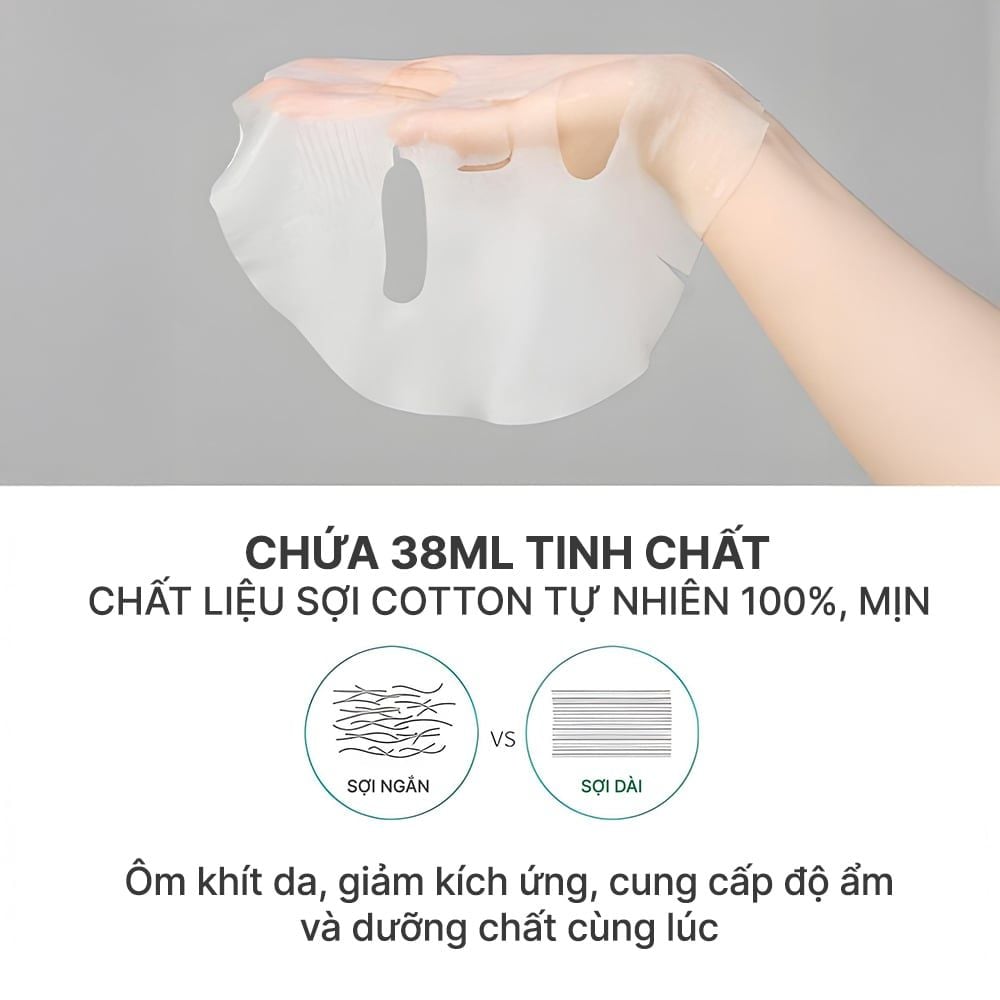 Mặt Nạ Gel Hỗ Trợ Phục Hồi Da Tổn Thương, Kích Ứng Sau Laser, Peel, Lăn Kim Easydew RX Post Laser Gel Dessing Mask Sheet 38ML (5 miếng)