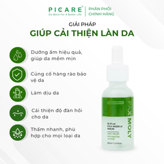 Tinh chất Rau má giúp làm dịu, dưỡng ẩm và hỗ trợ phục hồi da Pax Moly 5x Plus Cica Madeca Serum 30ml