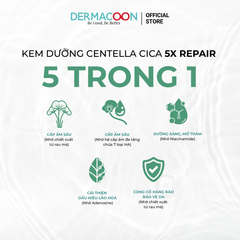Kem dưỡng rau má giúp cấp ẩm sâu làm dịu và phục hồi cho da Pax Moly Centella Cica 5X Repair Cream 100g