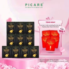 Hộp mặt nạ dưỡng ẩm tăng cường độ đàn hồi và giảm các dấu hiệu lão da PaxMoly Real Retinol Mask Pack (Hộp 10 Miếng)