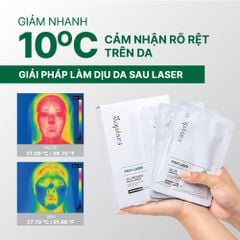 Mặt Nạ Gel Hỗ Trợ Phục Hồi Da Tổn Thương, Kích Ứng Sau Laser, Peel, Lăn Kim Easydew RX Post Laser Gel Dessing Mask Sheet 38ML (5 miếng)