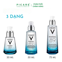 Tinh chất dưỡng ẩm khoáng cô đặc Vichy Mineral 89 30ml