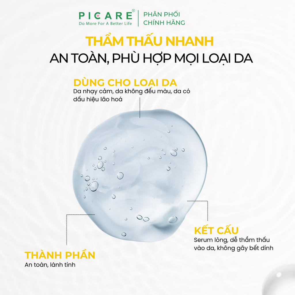 Tinh chất giúp dưỡng sáng, cải thiện độ đàn hồi cho da Pax Moly AHA Vitamin E Skin Clarity Booster Serum 30ml