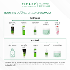 Kem dưỡng rau má giúp cấp ẩm sâu làm dịu và phục hồi cho da Pax Moly Centella Cica 5X Repair Cream 100g