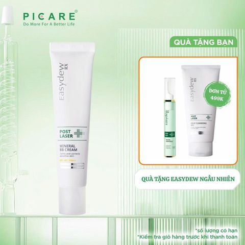 Kem Chống Nắng Trang Điểm Dành Cho Da Nhạy Cảm Easydew RX Post Laser Mineral BB Cream SPF46 40ML
