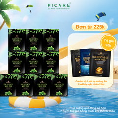 Mặt nạ trà xanh dành cho da thâm mụn PAX MOLY Real Green Tea Mask Pack (25ml)