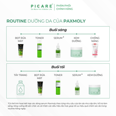Tinh chất Rau má giúp làm dịu, dưỡng ẩm và hỗ trợ phục hồi da Pax Moly 5x Plus Cica Madeca Serum 30ml