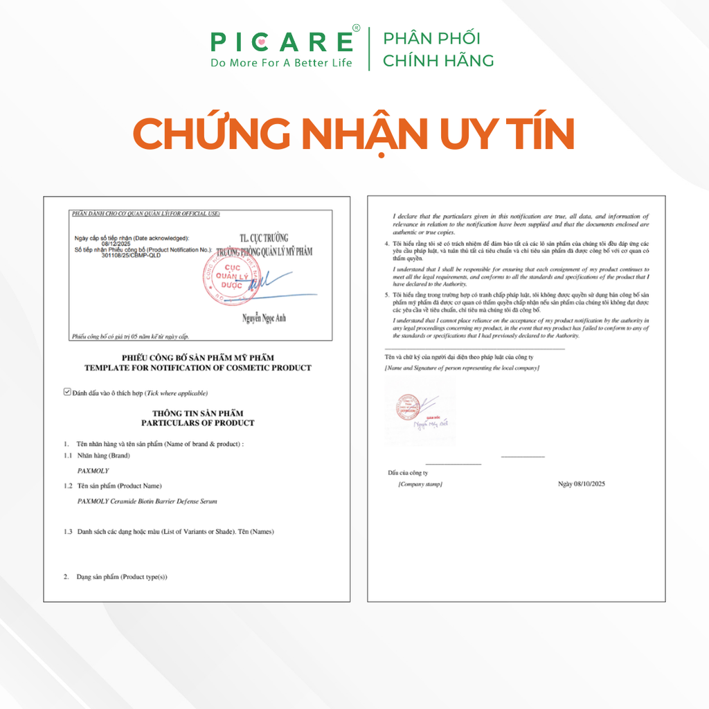 Tinh chất dưỡng ẩm hỗ trợ phục hồi giúp củng cố hàng rào bảo vệ da Pax Moly Ceramide Biotin Barrier Defense Serum 30ml