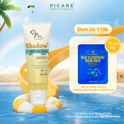 Gel Chống Nắng Fixderma Shadow SPF30+ Gel 75g