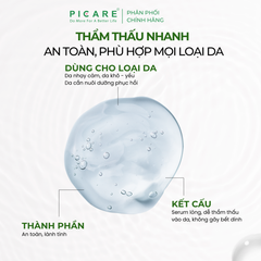 Tinh chất Rau má giúp làm dịu, dưỡng ẩm và hỗ trợ phục hồi da Pax Moly 5x Plus Cica Madeca Serum 30ml