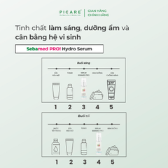 [10/2026 ] Tinh chất làm sáng, dưỡng ẩm và cân bằng hệ vi sinh Sebamed PRO! Hydro Serum 30ml