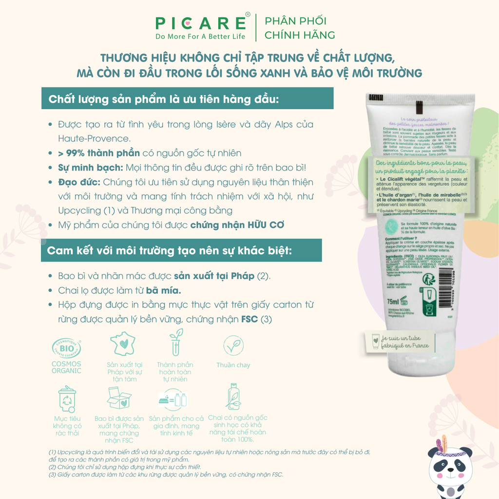 Gel tắm gội 2 trong 1 hỗ trợ da nhạy cảm, dễ kích ứng cho bé Green Tribu Bulle de douceur 500ml