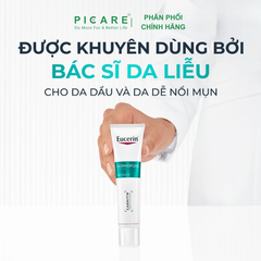 Kem Dưỡng Kiểm Soát Dầu Giảm Mụn Eucerin Dermopure Clinical Mat Fluid 40ml - 99307