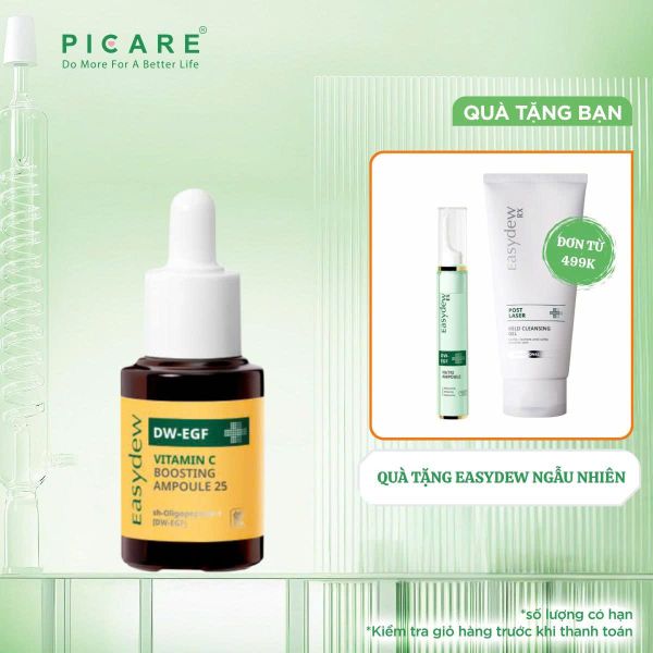Serum Hỗ Trợ Làm Sáng, Mờ Thâm Nám Easydew DW-EGF Vitamin C Boosting Ampoule 25 13g