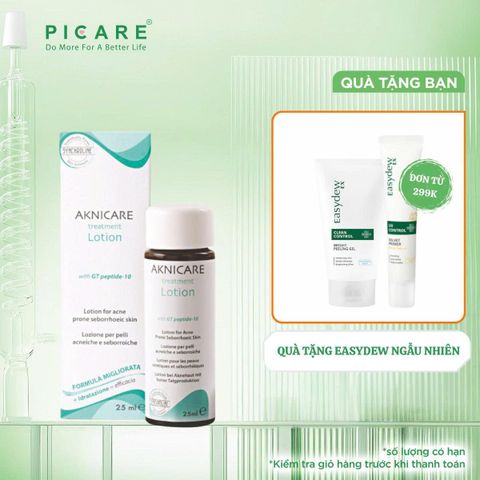 Lotion giảm mụn viêm mụn mủ Aknicare Treatment Lotion 25ml