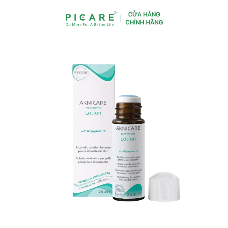 Lotion giảm mụn viêm mụn mủ Aknicare Treatment Lotion 25ml