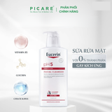 Sữa rửa mặt pH5 cho da nhạy cảm Eucerin Facial Cleanser Sensitive Skin