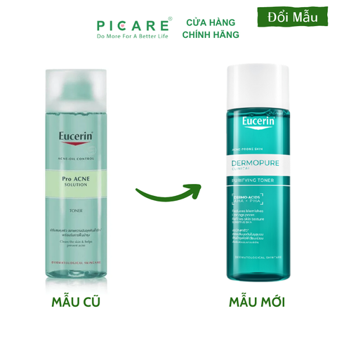 Nước Hoa Hồng Cân Bằng Cho Da Mụn Eucerin Dermopure Clinical Toner 200ml - 88983