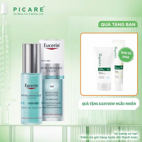 Tinh Chất Cấp Ẩm Ngăn Ngừa Lão Hóa Eucerin Hyaluron-Filler Moisture Booster 30ml 83524