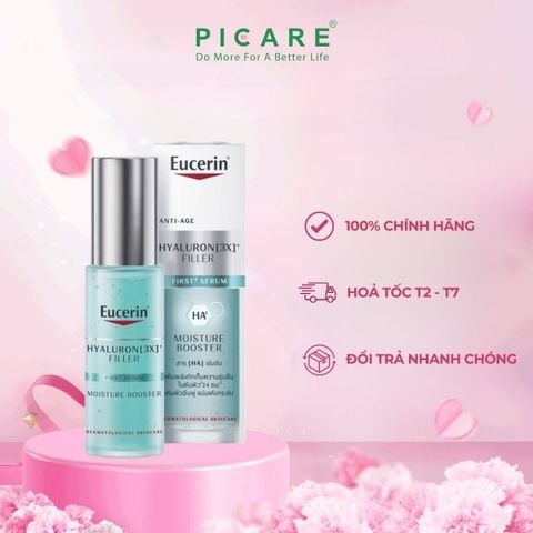 Tinh Chất Cấp Ẩm Ngăn Ngừa Lão Hóa Eucerin Hyaluron-Filler Moisture Booster 30ml – 83524