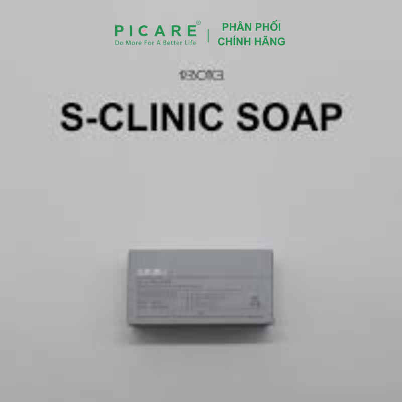 Xà phòng làm giảm mụn sáng da dùng cho mặt và toàn thân Reboncel S-Clinic Soap 100g