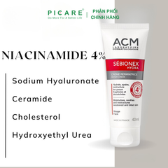Kem Dưỡng Ẩm Dành Cho Da Mụn ACM Sebionex Hydra Repair Cream 40ml