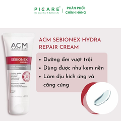 Kem Dưỡng Ẩm Dành Cho Da Mụn ACM Sebionex Hydra Repair Cream 40ml